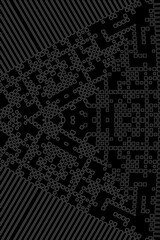 Abstract background. Monochrome texture. Black and white lines on white background.