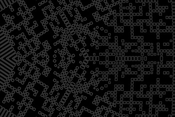 Abstract background. Monochrome texture. Black and white lines on white background.