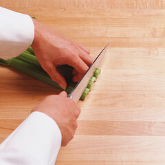 Cutting of vegetables