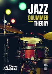 Obraz premium Jazz drummer poster