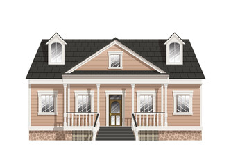 Beautiful American House