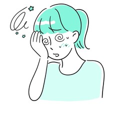 眩暈　ほてり　女性