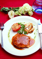 Filet mignon beef steak