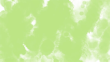 Green watercolor background for textures backgrounds and web banners design