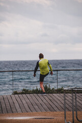 child on the pier