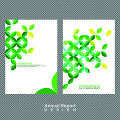 Annual report cover design
