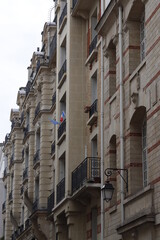 Apartment block in Paris