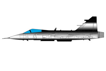 Avi&oacute;n de combate moderno, reactor militar JAS 39