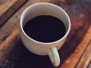 making espresso coffee