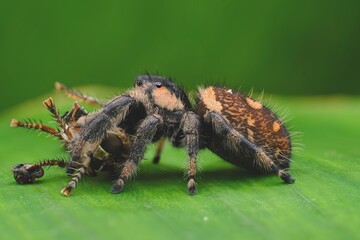 spider on leaf