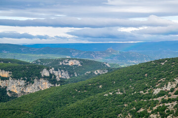 Fototapeta na wymiar Ardèche pont d'arc