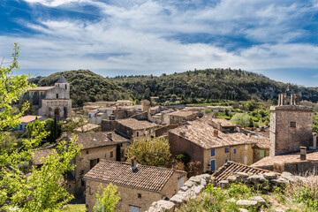 Fototapeta na wymiar Ancient village of Saignon, Provence, France
