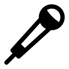 mic glyph icon