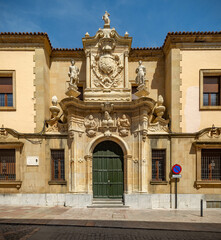 Fototapeta na wymiar León ciudad histórica y medieval del norte de España 