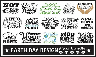 Earth day svg bundle