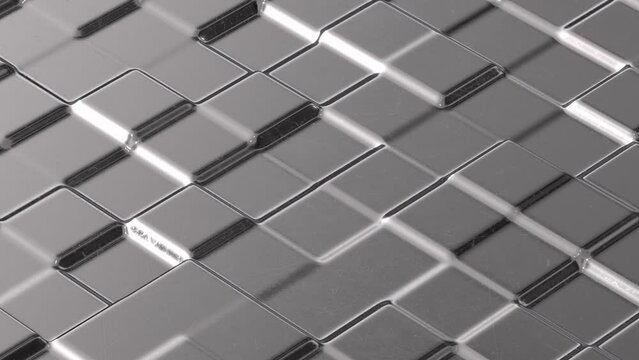 Shifting Scratched Sticky Silver Tiles