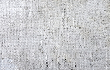 Close up the dirty plastic sacks texture