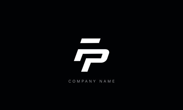 FP, PF, Letters Logo Monogram