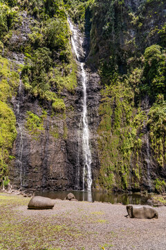 Faarumai Falls, Tahiti, French Polynesia	