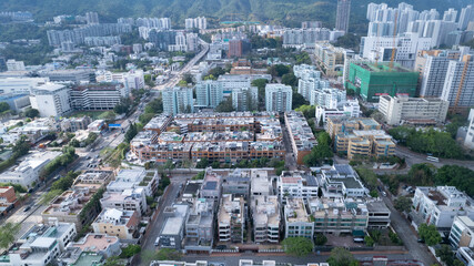 Kowloon tong inner city urban landscape