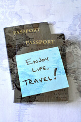Passport for enjoying life while travelling