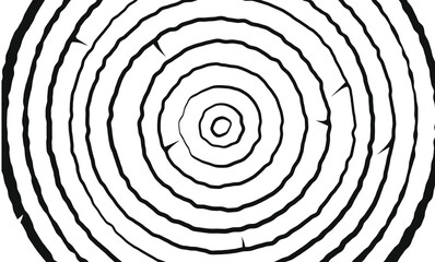 Wood grain circular design 