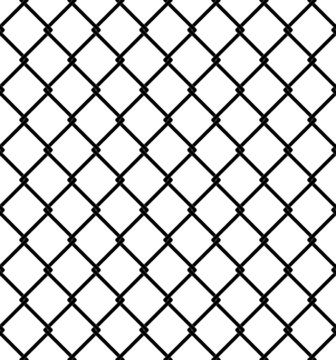outline steel wire mesh seamless pattern