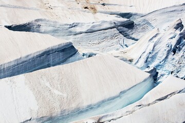 Nahaufnahme Gletscher