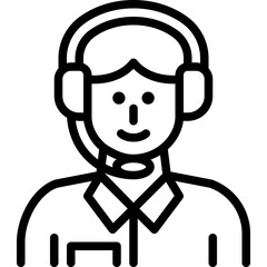 call center line icon