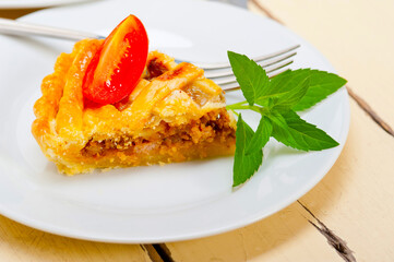 home made beef pie