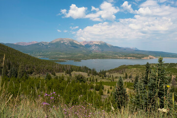 Dillon Reservoir in the Summer