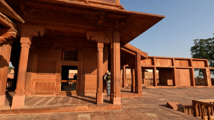 Fatehpur Sikri, Agra, Uttar Pradesh, India - Dated 26 February, 2022