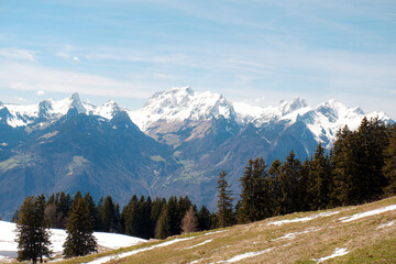 Switzerland mountain landscape