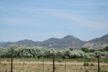 Landscape with mountains