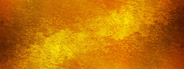 Abstract ancient creative brown or orange or yellow grungy wall, Old grunge yellow or orange paper texture with space, Modern yellow or orange background for any types of design related works.