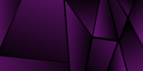 Abstract polygonal pattern. Shades of purple. Background design, cover, postcard, banner, wallpaper