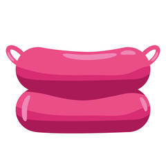 fucshia floats inflatables