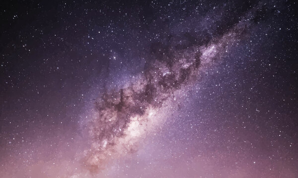 Night sky background with stars