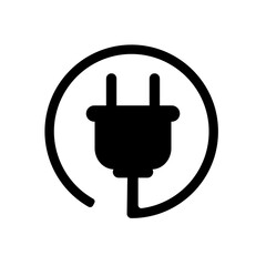 Wtyczka  elektryczna ikona