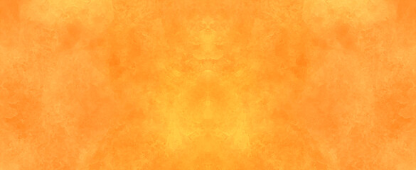 Abstract grunge yellow or orange background, Old style yellow or orange grunge texture with space for text, Modern orange background with various yellow color stain and scratches.