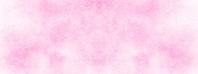 Creative brush painted pink texture with space, Pink watercolor painting on old paper texture, Watercolor canvas for creative design, vintage cards, template, book cover and any design.