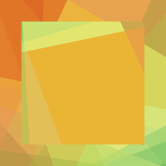 Obraz premium Abstract computational color Polygones background illustration