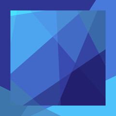 Obraz premium Abstract computational color Polygones background illustration