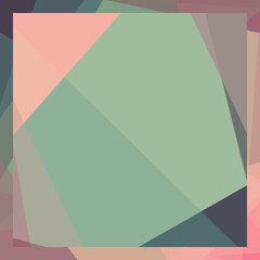 Abstract computational color Polygones background illustration