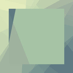 Obraz premium Abstract computational color Polygones background illustration