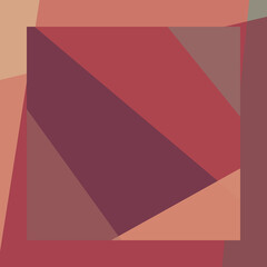 Obraz premium Abstract computational color Polygones background illustration