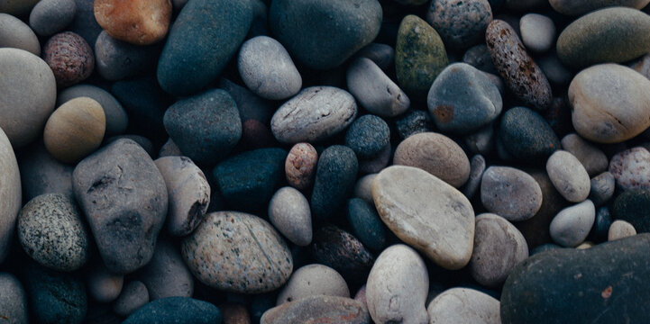 Pebbles On The Beach