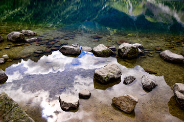 river in the mountains