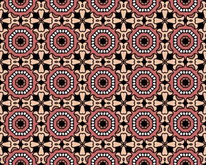 Seamless tile pattern, digital illustration for background and design.