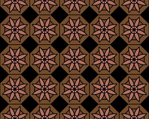 Fototapeta premium Abstract seamless geometric background - perfect for wallpaper